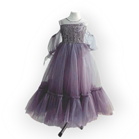 Image 1 of Girls photoshooting dress - Elvina | size 110 | dusty purple