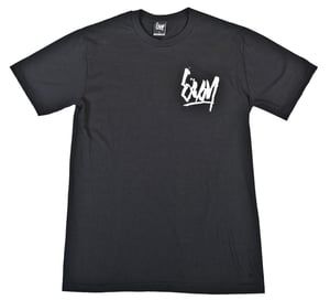 Image of Black Rough Signature T-Shirt
