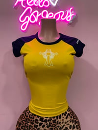 Chrome tee- yellow 