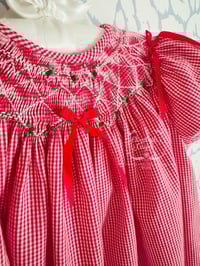 Image 1 of Hand Smocked Silk Ribbon Bishop Collection