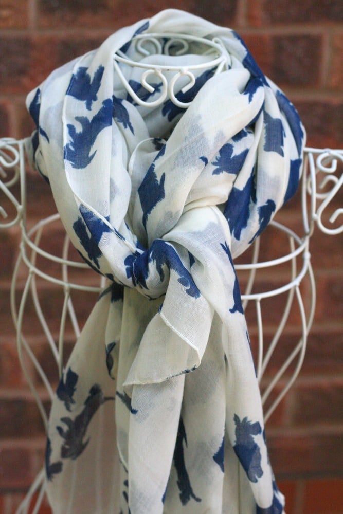 Image of Scottie Dog Scarf