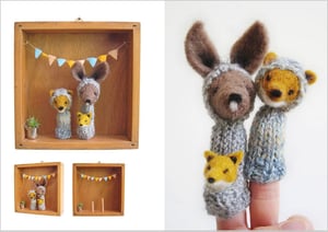 Image of Kangaroo Fox Family Box