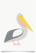 Image of Pelican Grey print