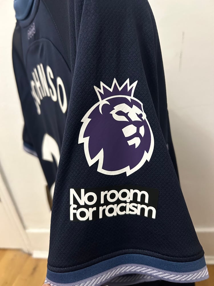 Image of PRE ORDER: NEW Tottenham Hotspur “JOHNSON 22” 2023/24 Away Shirt + patches (L)