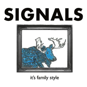 Image of White "Family Style" Moose T-shirt
