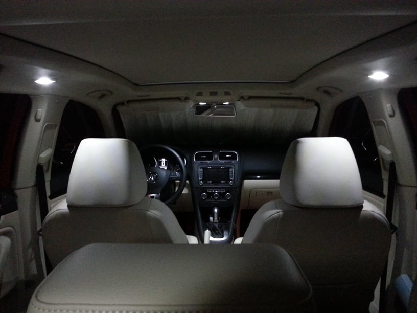 Image of 10PC Complete Interior LED Kit Fits: Jetta Sportwagen 2009+