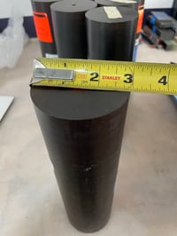 Image 1 of 2.950" x 9-7/8" Ultem Rod