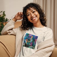 Image 1 of Women's Relaxed T-Shirt with Jellyfish