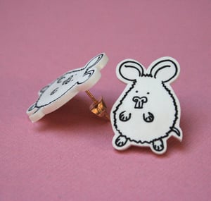 Image of lil hamster earrings