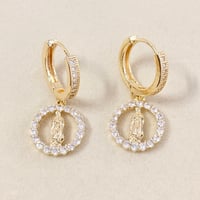 Image 2 of VirginMary Hoops