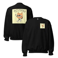 Image 2 of Unisex Sweatshirt batsyhead logo 