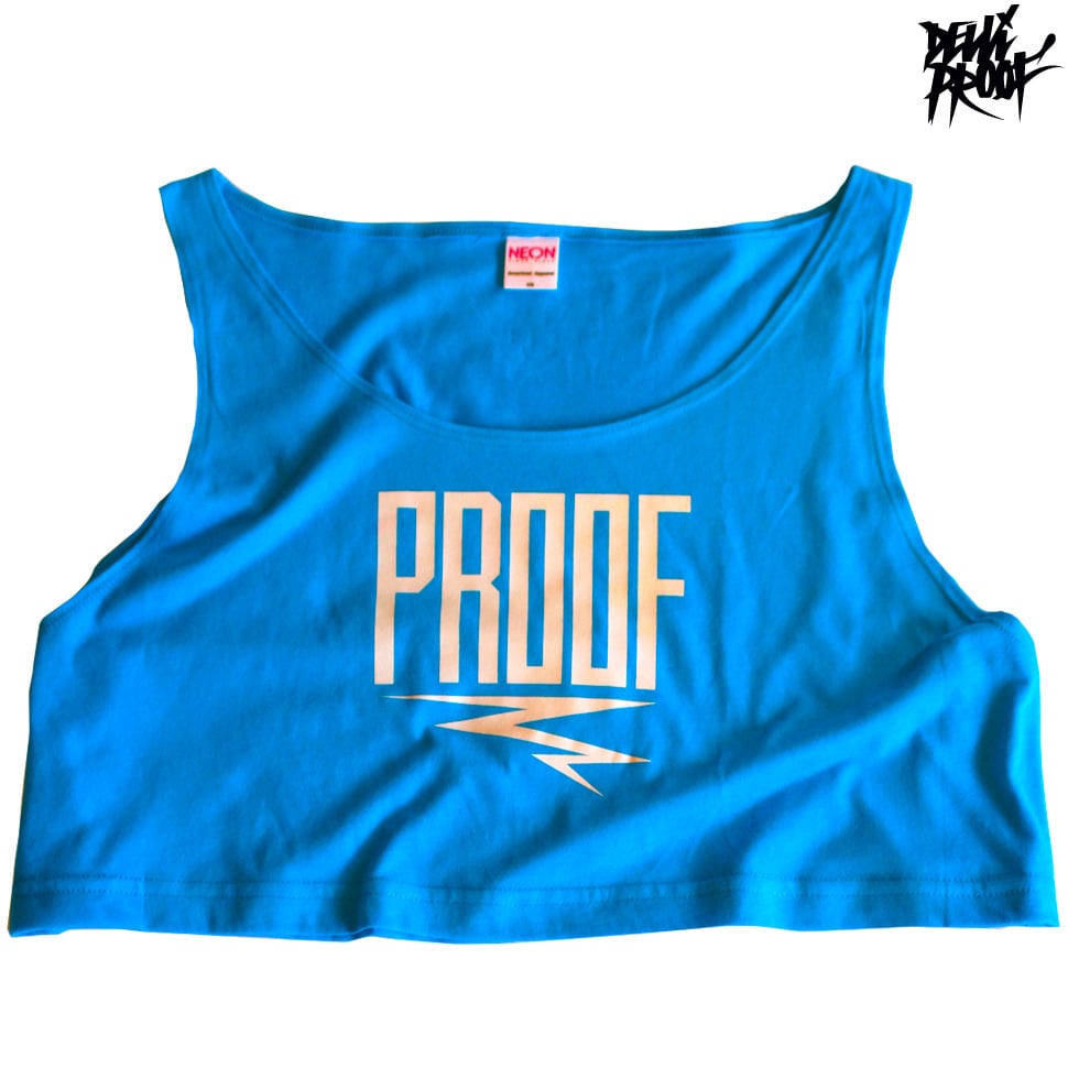 Image of Electric Blue Crop Top