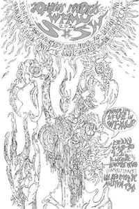 Image of Savage Pencil - Aquarius Records/WFMU 2010 SXSW Showcase Poster 