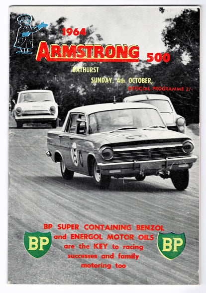 Image of 1964 Armstrong 500, Bathurst Programme. 