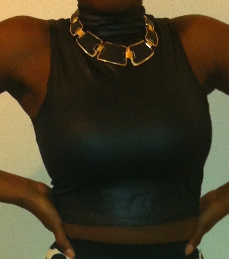 Image of Leather Crop