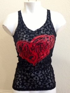 Image of Ladies - CS Heart Burn out tank 