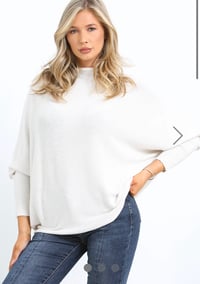 Image 1 of ALEXA BATWING OVERSIZED JUMPER