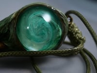 Image 13 of Teal Blue Snaggletooth Pendant
