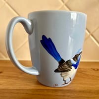 Image 2 of Blue Superb Fairywren Mug