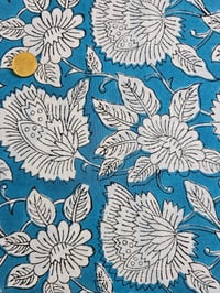 Image 3 of Namaste fabric azur 