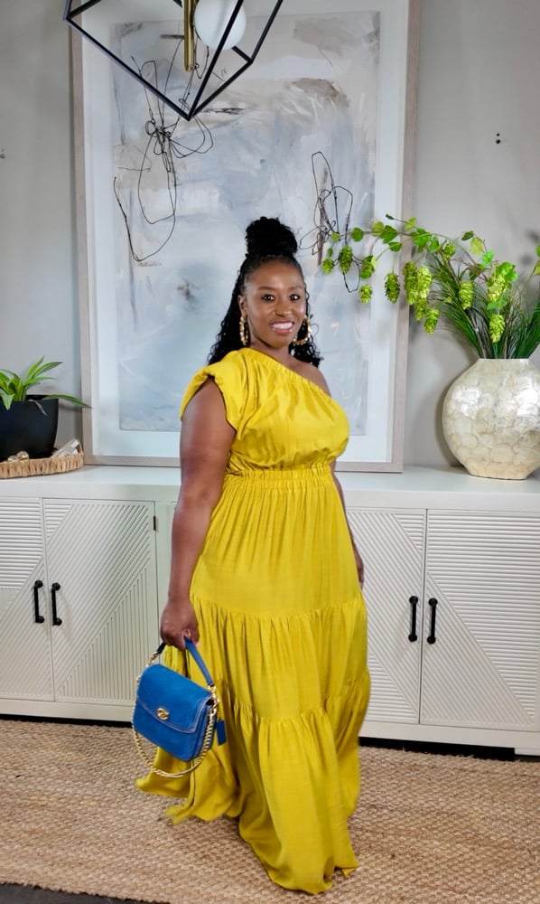 Image of The A’mour Maxi Dress (Citrus) 