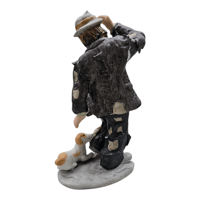 Image 3 of Flambro Emmett Kelly Jr Dog Chasing Hobo Clown