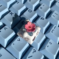 Image 5 of Snow Blossom Artisan Keycap 