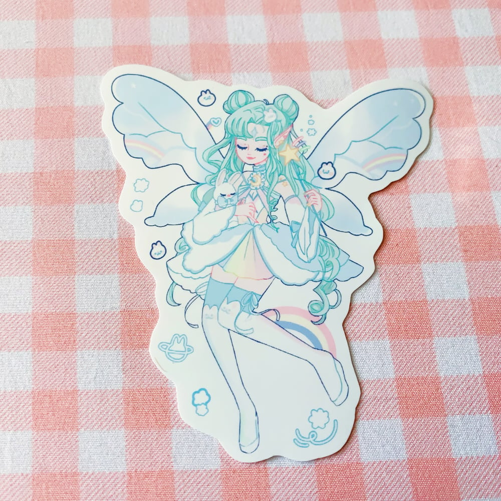 Image of Bunny Fairy Vinyl Sticker