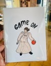 "Game On" greeting card