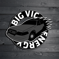 Image 3 of Big Vic Energy Vinyl Sticker 20 Pack