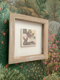Image 1 of Rabbit ceramic tile picture 