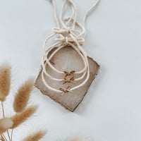 Sandy Suede Bow - Cord Tieback