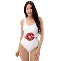 Image 4 of The Booty Sweet Girl One-Piece Swimsuit White