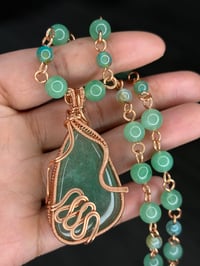 Image 2 of Green Aventurine Necklace