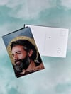 Oscar Isaac's Face Postcard