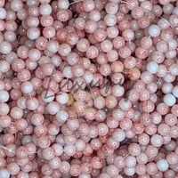 8mm Marble Orange