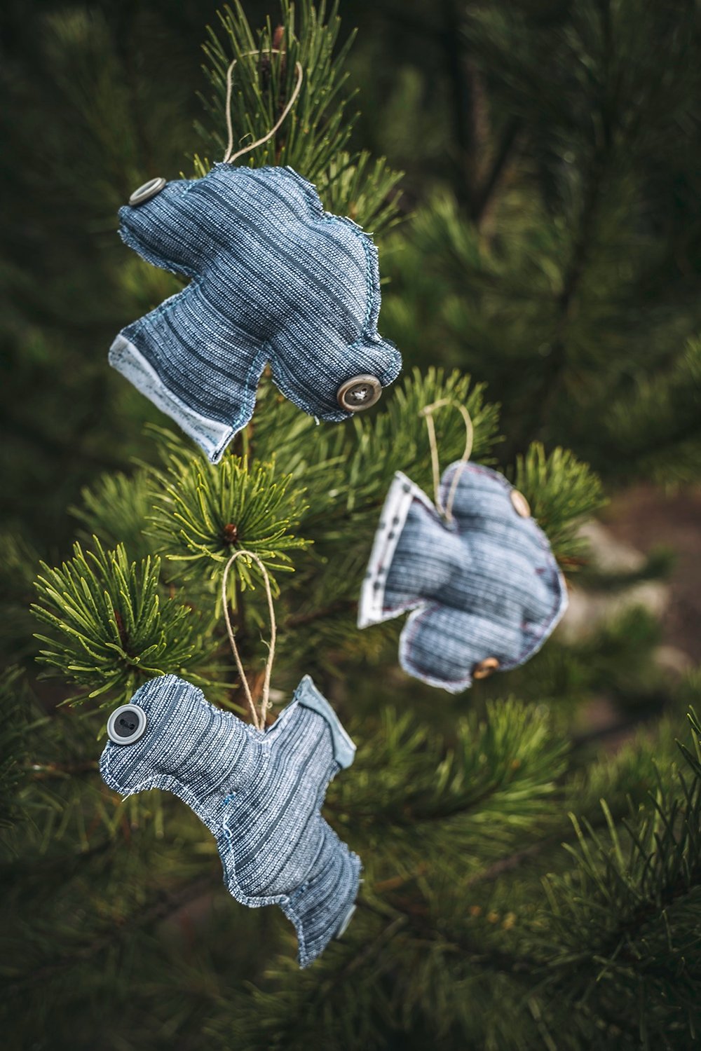 Image of Santa Jaws Ornaments 