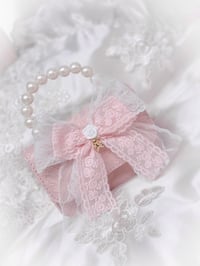 Image 4 of Mimi Lace Pearl Mini Bag