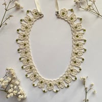 Image 2 of THE LACY PEARL NECKLACE 