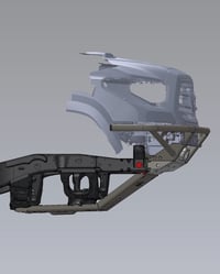 Image 8 of 16-23 Tacoma Crossmember Delete Front Bumper