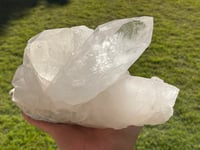 Image 4 of Large Clear Quartz Points Cluster Statement Piece #2068