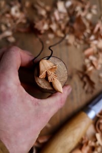 Image 5 of Mushroom-  Pendant Necklace 