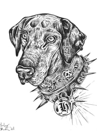 Image 4 of Custom Pet Portrait A4 