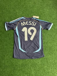 Image 3 of     Argentina 2006 Away Jersey – Messi #19 Classic