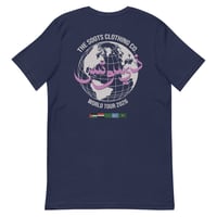Image 1 of BACK PRINT (Pink) - World Tour '26 Tee (Navy/Black)
