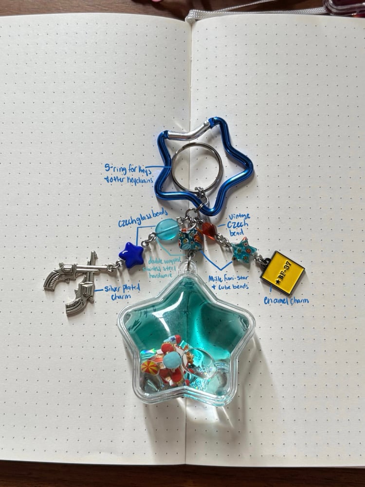 Image of franky (dark blue star)