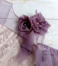 Image 2 of Photography dress - Elvina girl - purple| photo props | 140-146 | tulle dress