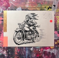 Image 1 of Biker Indian Study#1