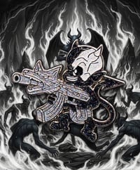 DEVILS TORTURE  pin-CM/SAVAGE collab 😈🔫