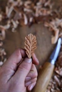 Image 4 of Oak Leaf — Pendant Necklace 